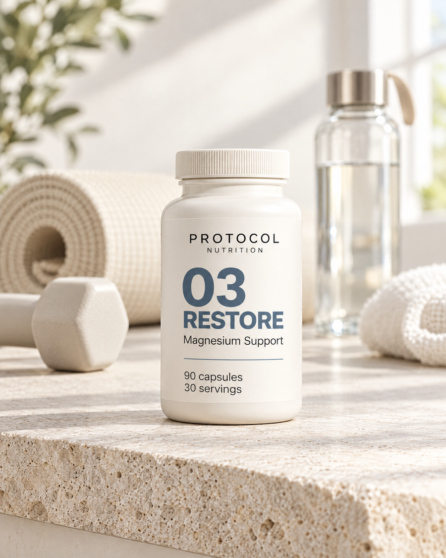 RESTORE magnesium in a home gym